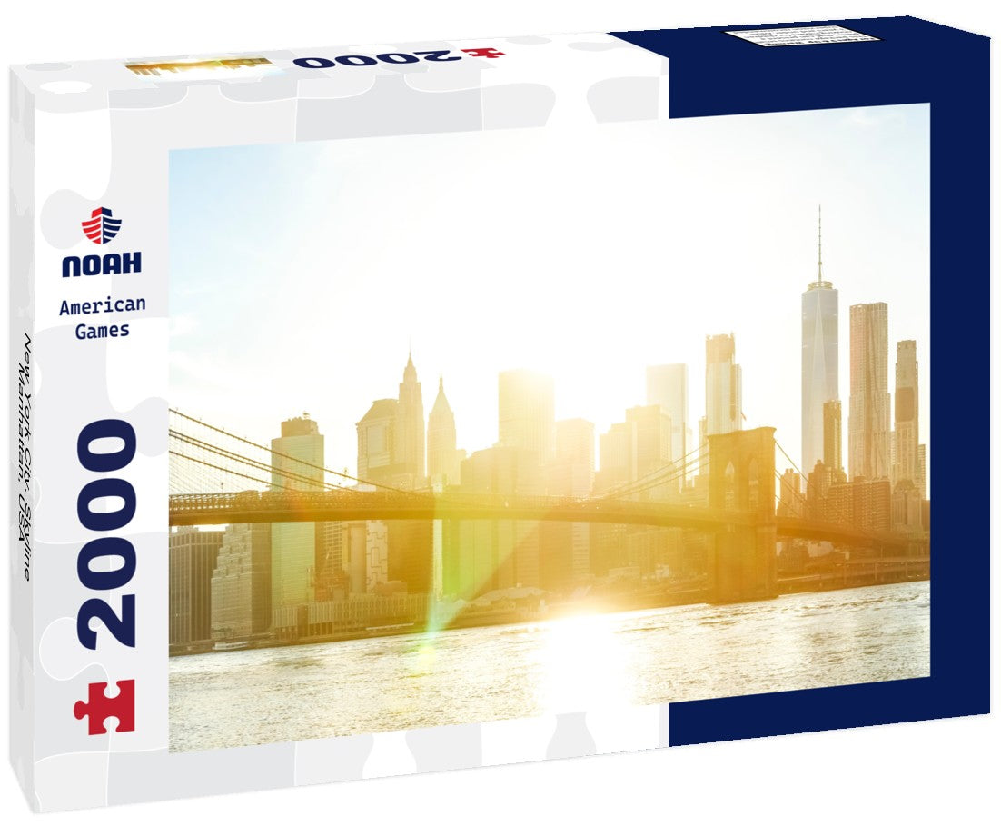 New York City, Skyline, Manhattan, USA 2000pc Puzzle