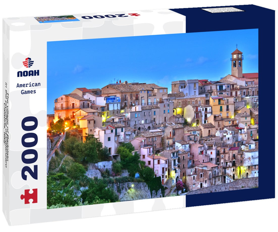 The village of Badolato in the province of Catanzaro, Calabria, Italy 2000pc Puzzle