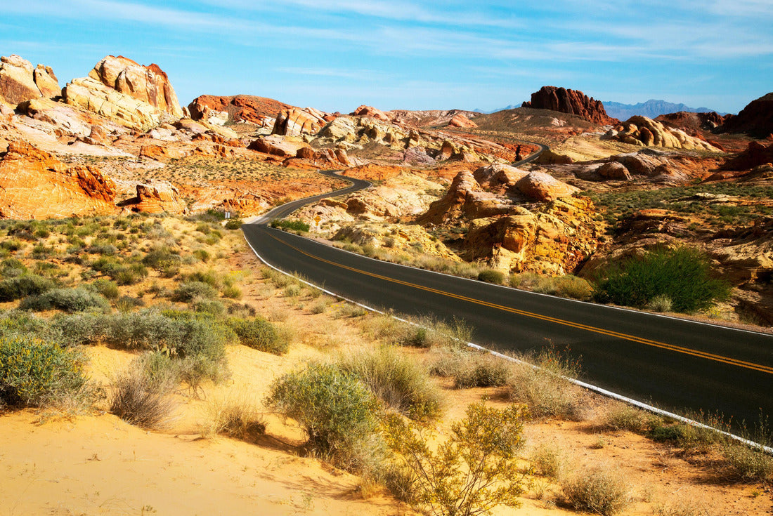 scenic Valley of Fire State Park near Las Vegas, Nevada 2000pc Puzzle