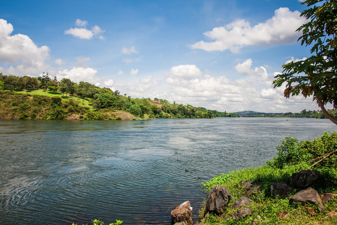 River Nile leaving Lake Victoria at Jinja, Uganda. It is considered to be the main source of the White Nile 2000pc Puzzle