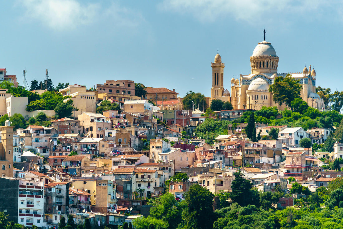 Notre Dame d'Afrique, a Roman Catholic basilica in Algiers, the capital of Algeria 2000pc Puzzle