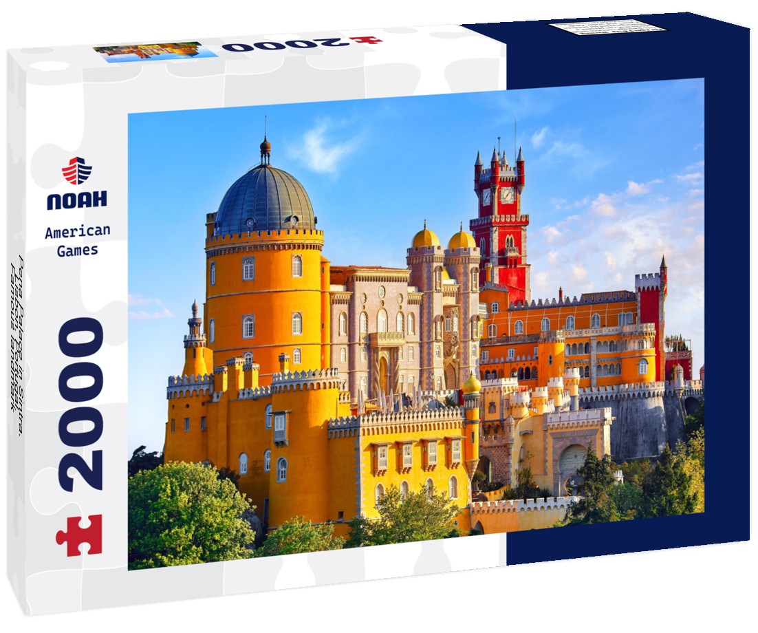 Pena Palace in Sintra. Lisbon, Portugal. Famous landmark 2000pc Puzzle