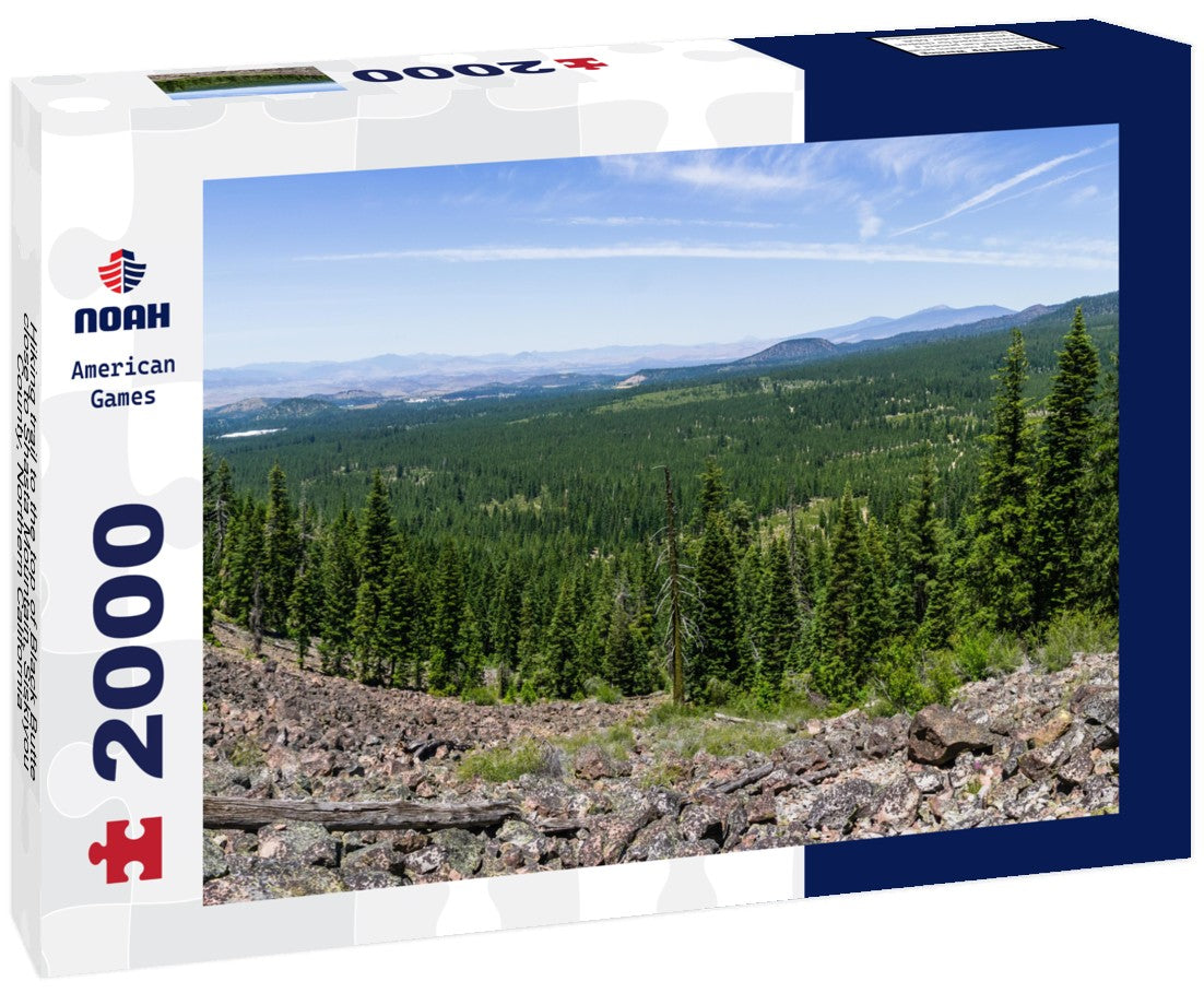 Hiking trail to the top of Black Butte, close to Shasta Mountain, Siskiyou County, Northern California 2000pc Puzzle