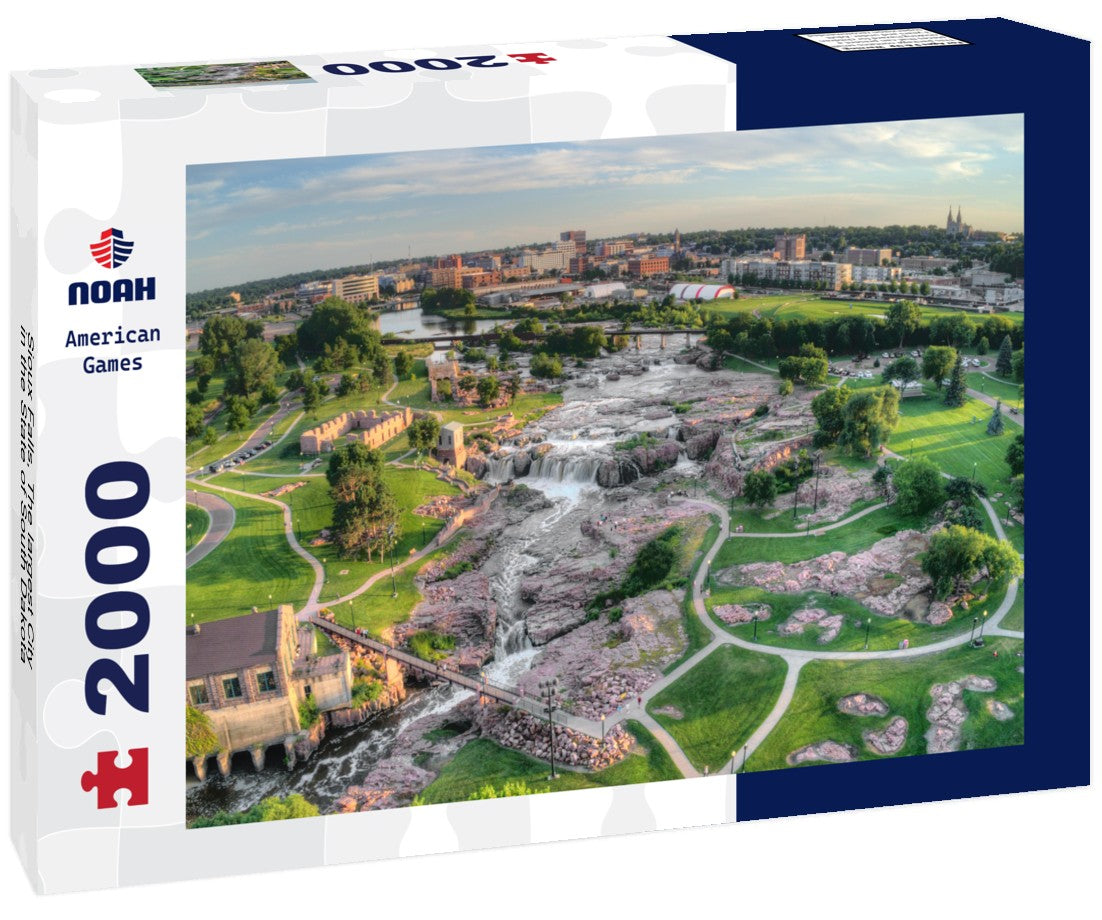 Sioux Falls, The largest City in the State of South Dakota 2000pc Puzzle