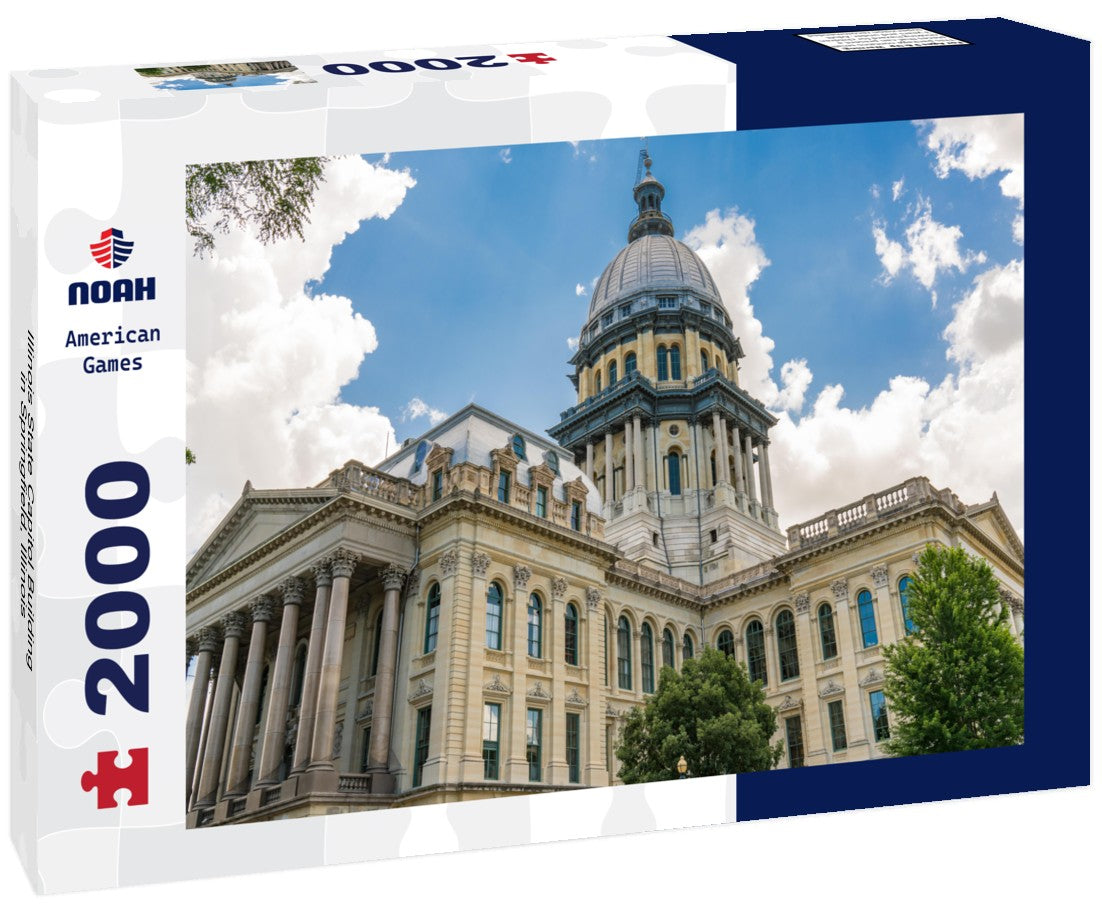 Illinois State Capitol Building in Springfield, Illinois 2000pc Puzzle