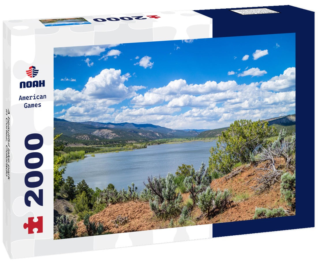 A beautiful lake park in Cortez, Colorado 2000pc Puzzle