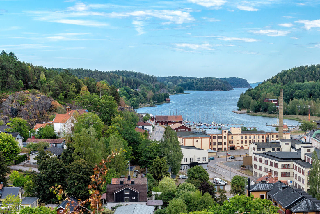 Valdemarsvik, a town on the coast near Gryt archipelago in the Baltic Sea in Sweden 2000pc Puzzle