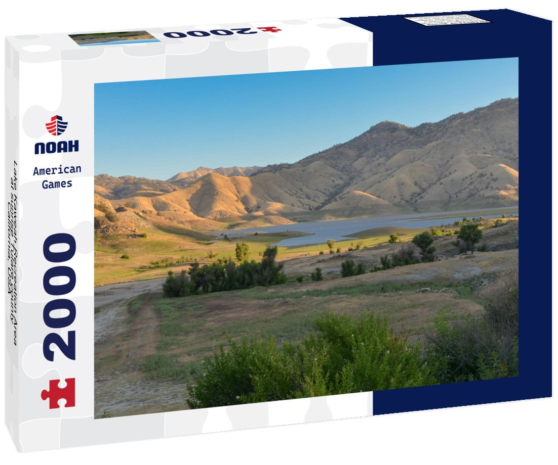 Lake Kaweah Recreation Area at sunrise Tulare county, California, USA 2000pc Puzzle
