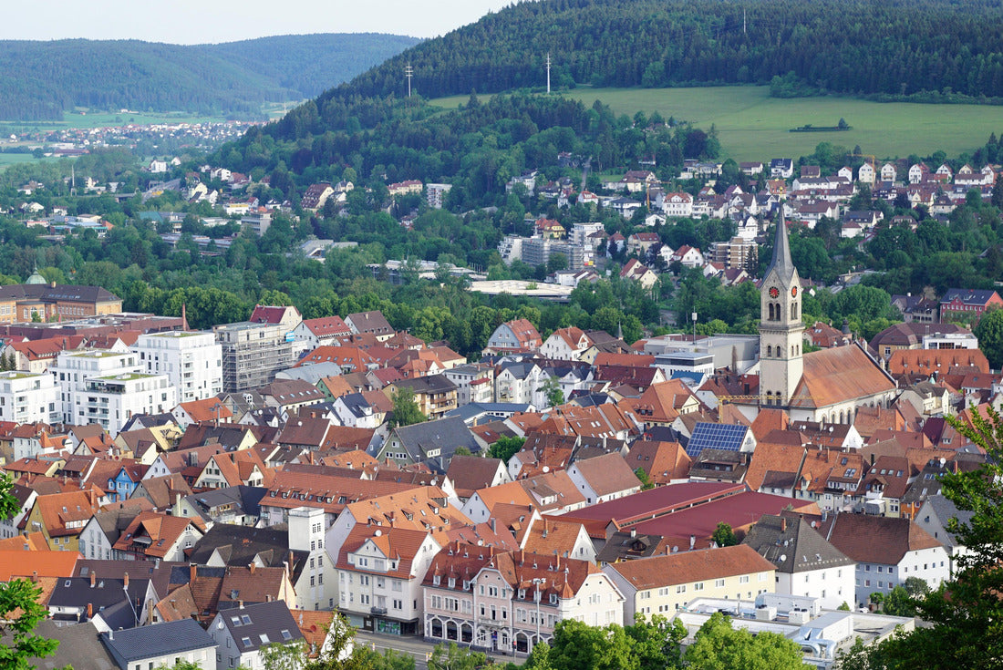 City Tuttlingen in south Germany in summer time 2000pc Puzzle