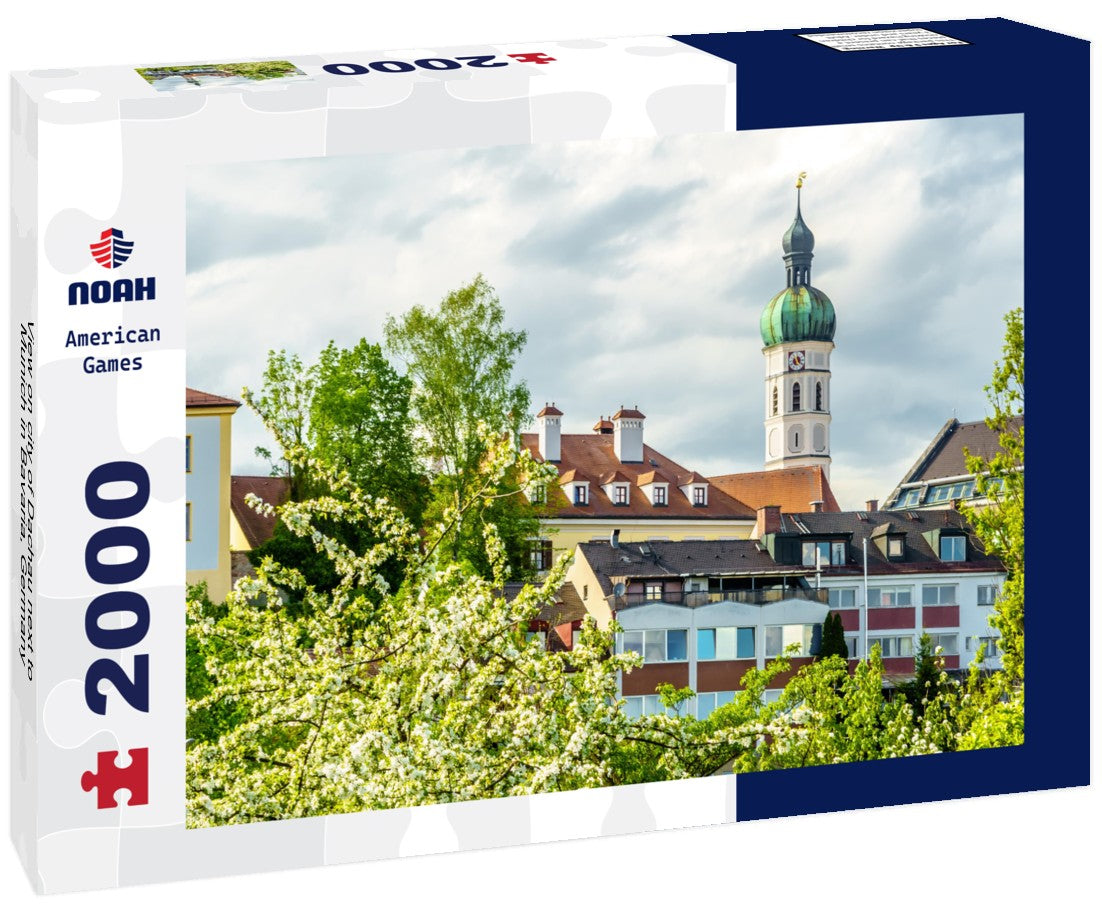 city of Dachau next to Munich in Bavaria, Germany 2000pc Puzzle