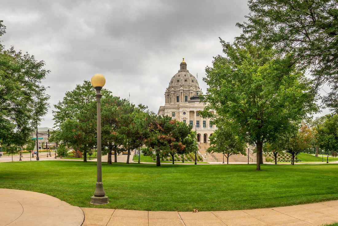 the Minnesota Capitol Building and surrounding area in Saint Paul, MN 2000pc Puzzle