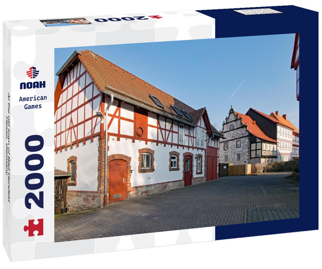 At the old town of Bad Hersfeld, Hesse, Germany 2000pc Puzzle