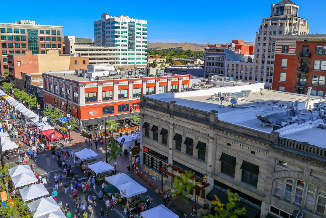 Downtown Boise, Idaho farmers market 2000pc Puzzle