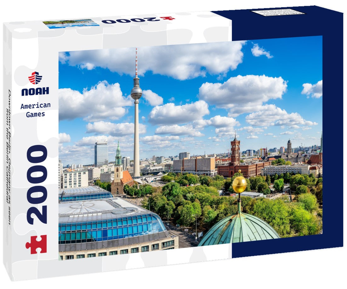 Downtown Berlin, Germany as seen from the Berlin Cathedral 2000pc Puzzle