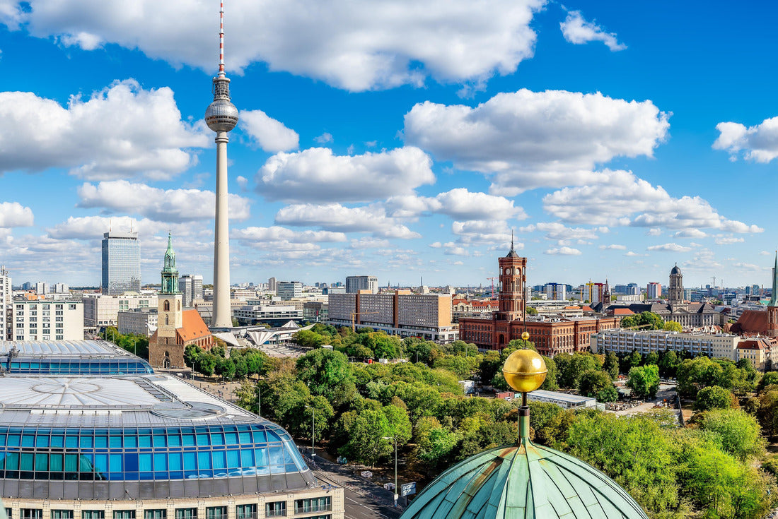Downtown Berlin, Germany as seen from the Berlin Cathedral 2000pc Puzzle