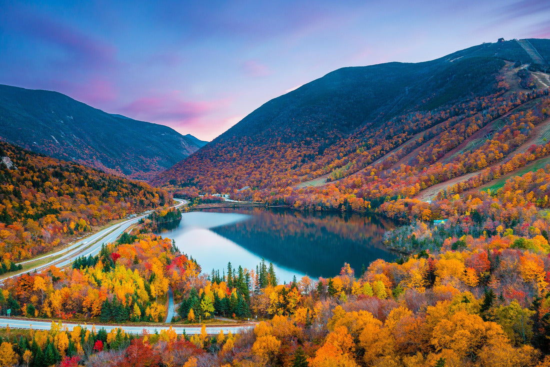Fall colors in Franconia Notch State Park | White Mountain National Forest, New Hampshire, USA 2000pc Puzzle