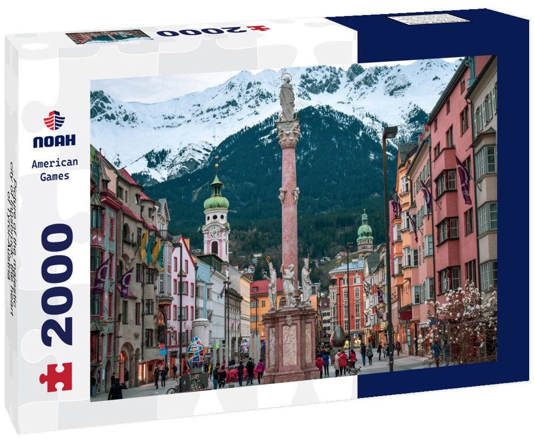 Picture of the majestic city of Innsbruck, the heart of Tyrol-Austria 2000pc Puzzle