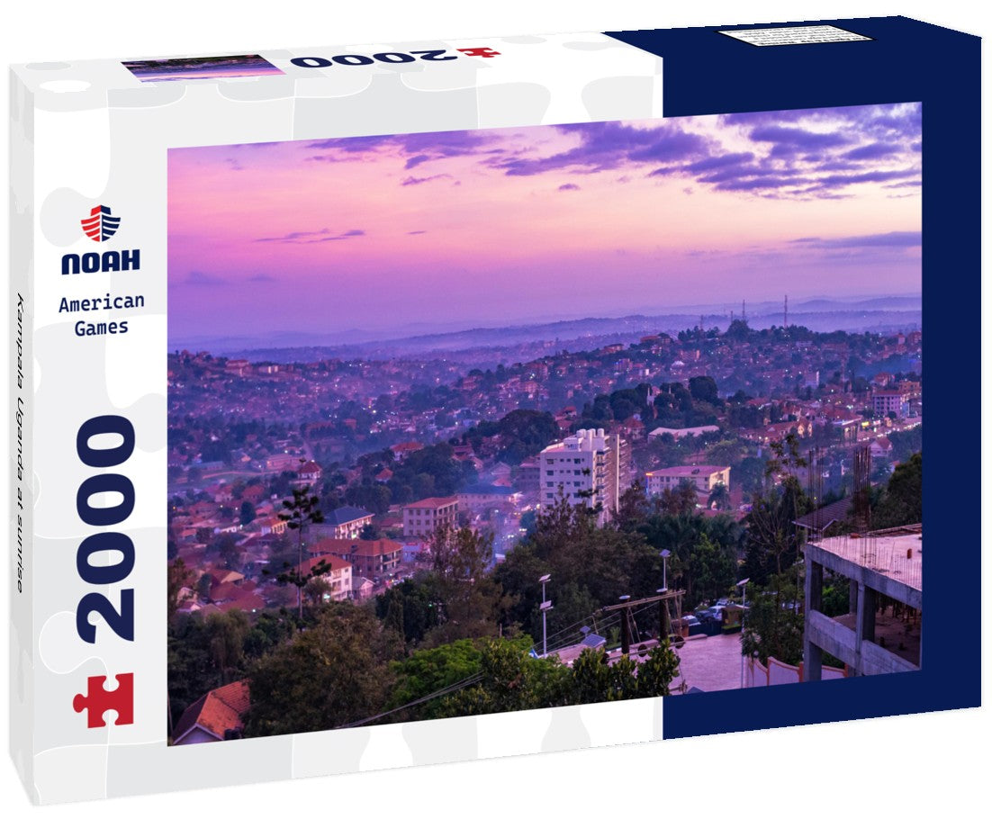 Kampala Uganda at sunrise 2000pc Puzzle