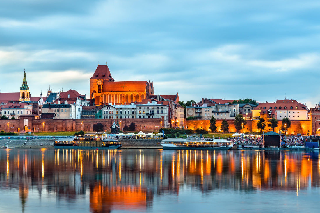 Skyline of the old town of Torun, UNESCO World Heritage in Poland 2000pc Puzzle