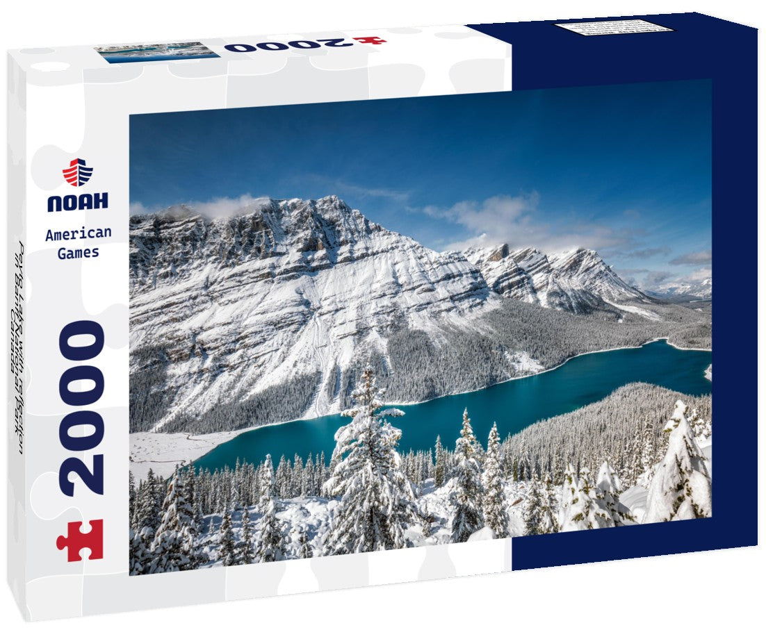 Peyto Lake with reflection in Banff National Park, Canada 2000pc Puzzle