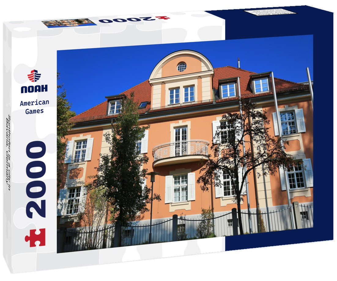 Sonthofen is a city in Bavaria, Germany 2000pc Puzzle