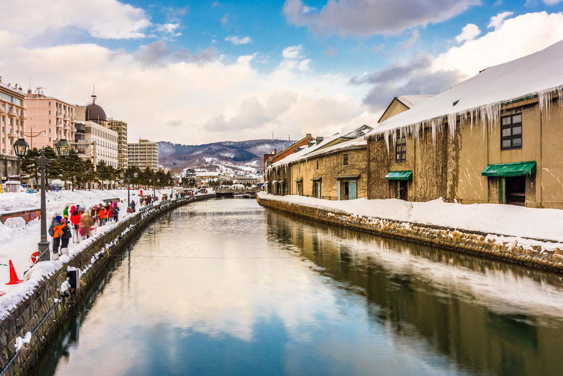 Otaru, Japan winter skyline on the canals 2000pc Puzzle