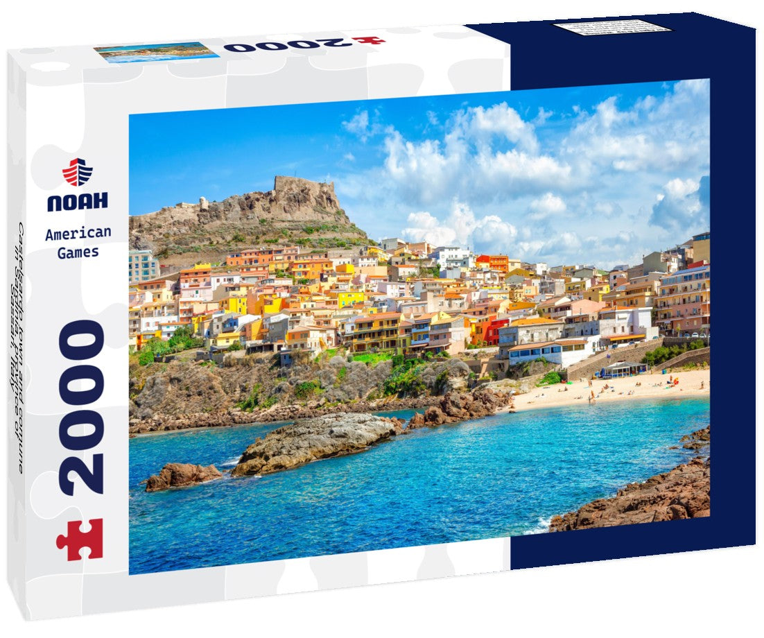 Castelsardo town and comune in Sardinia, province of Sassari, Italy 2000pc Puzzle