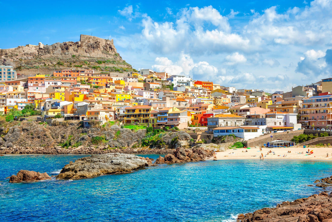 Castelsardo town and comune in Sardinia, province of Sassari, Italy 2000pc Puzzle