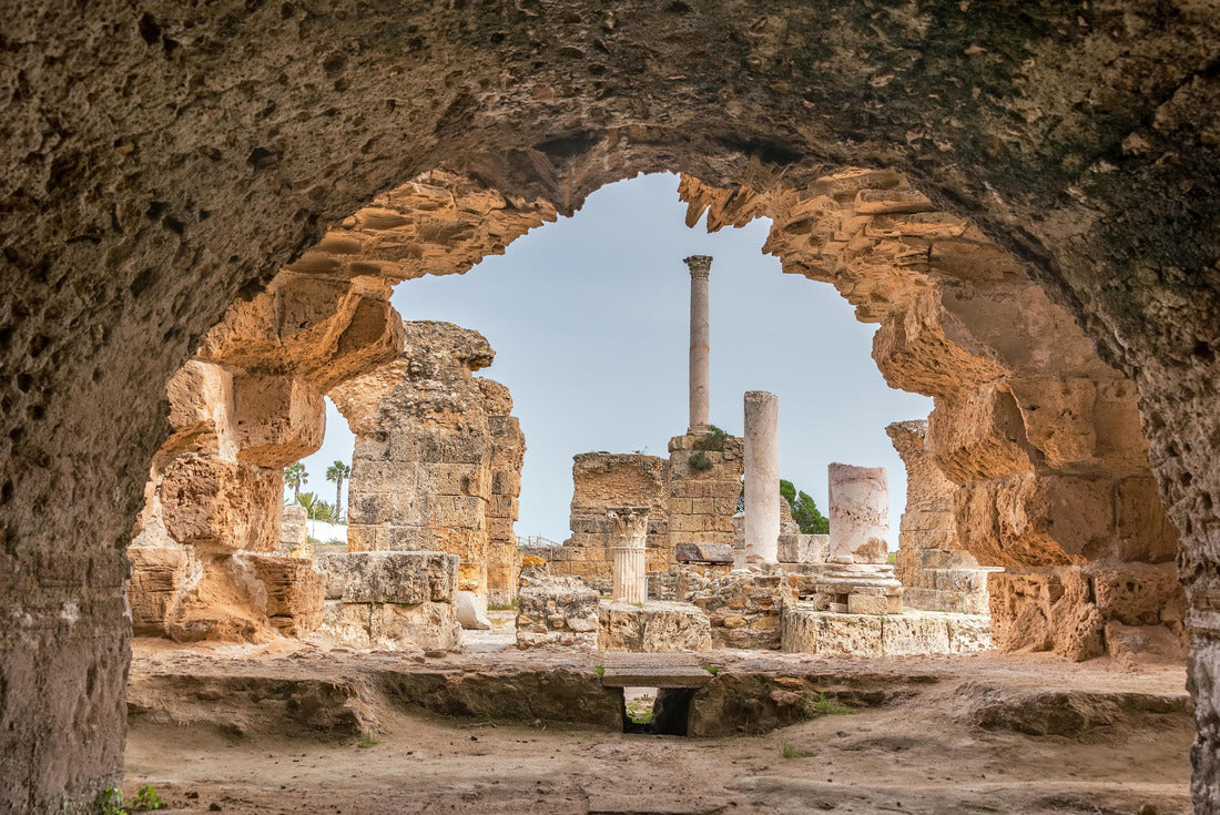 Noah Jigsaw Puzzle View of the Antonine Baths in the ancient city of Carthage, Tunisia 2000 pieces