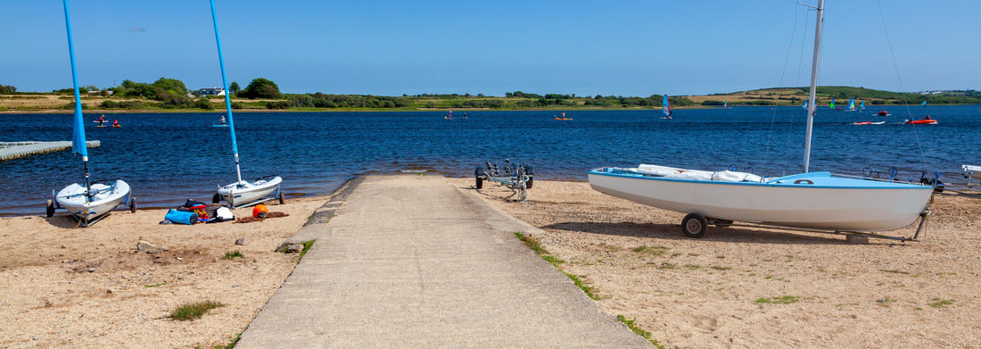 Noah Jigsaw Puzzle Beautiful summer's day at Stithians Lake Watersports Centre, Cornwall, England, United Kingdom panorama 1000 pieces