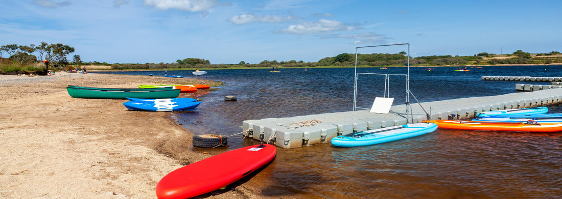 Noah Jigsaw Puzzle Beautiful summer's day at Stithians Lake Watersports Centre Cornwall England United Kingdom panorama 1000 pieces