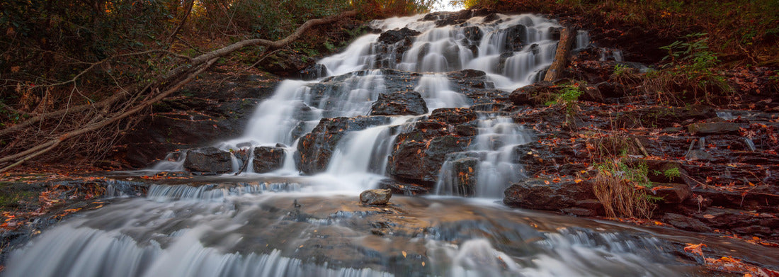 Vogel State Park, Georgia, USA in the fall season 1000pc Panoramic Puzzle