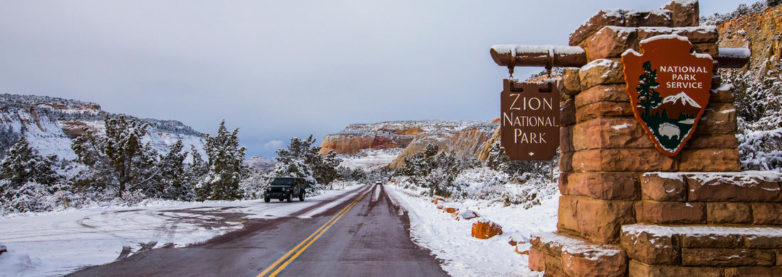 Noah Jigsaw Puzzle Winter in Zion National Park, United States Of America panorama 1000 pieces