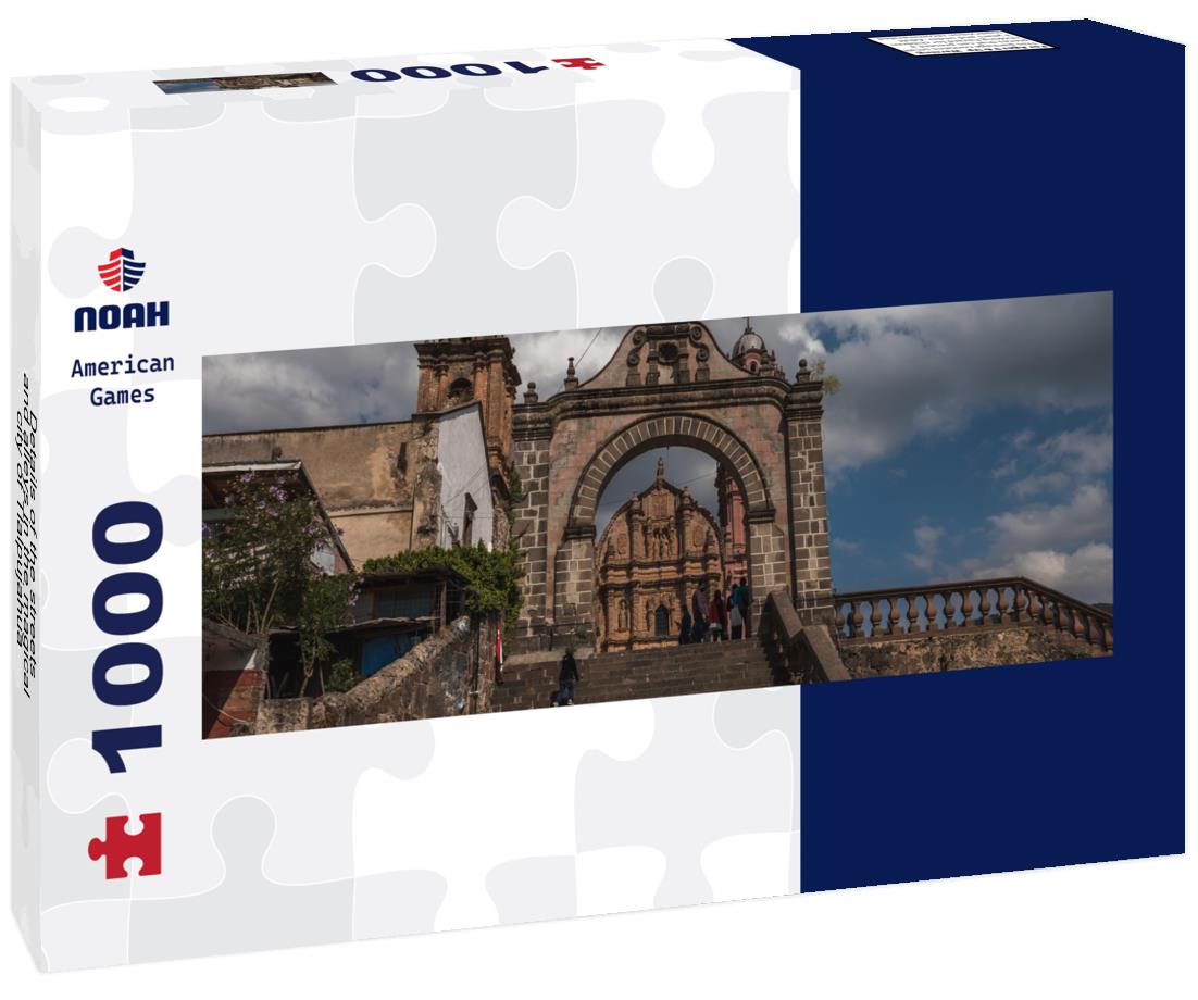Noah Jigsaw Puzzle Details of the streets and alleys in the magical city of Tlalpujahua, Michoacán, Mexico panorama 1000 pieces