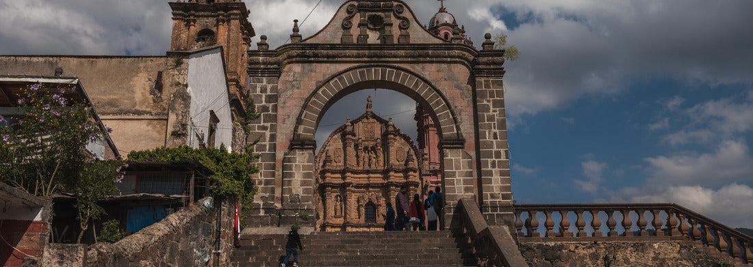 Noah Jigsaw Puzzle Details of the streets and alleys in the magical city of Tlalpujahua, Michoacán, Mexico panorama 1000 pieces