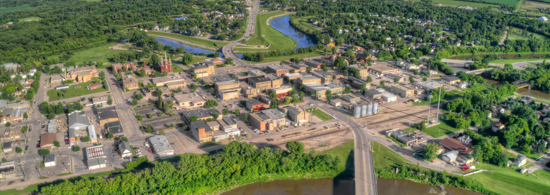 Noah Jigsaw Puzzle Crookston is a small town in the grasslands of northwestern Minnesota on Red Lake panorama 1000 pieces