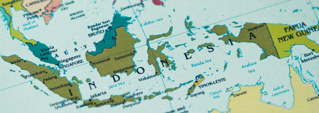 Noah Jigsaw Puzzle Indonesia map panorama 1000 pieces