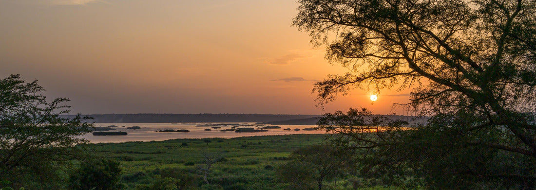 Noah Jigsaw Puzzle Epic sunrise over savannah in Murchinson Falls National Park Uganda panorama 1000 pieces