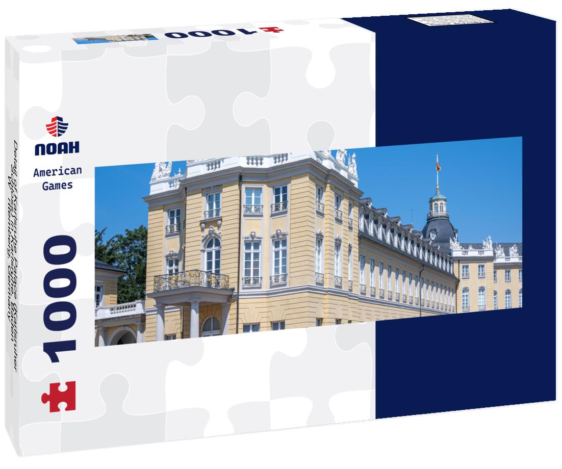 Noah Jigsaw Puzzle Detail of Karlsruhe Palace (Karlsruher Schloss) in Karlsruhe, Baden-Württemberg, Germany panorama 1000 pieces