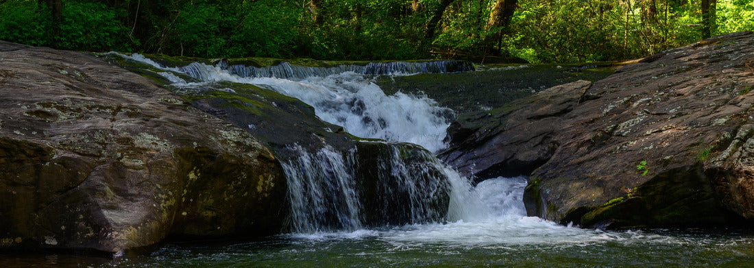 Noah Jigsaw Puzzle Dick's Creek Falls, near Clayton, Georgia panorama 1000 pieces