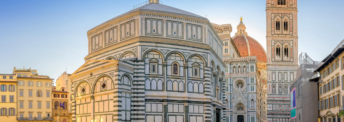 Noah Jigsaw Puzzle Sunrise from the Cathedral of Santa Maria del Fiore in Florence, Italy. Architecture and landmarks of Florence panorama 1000 pieces