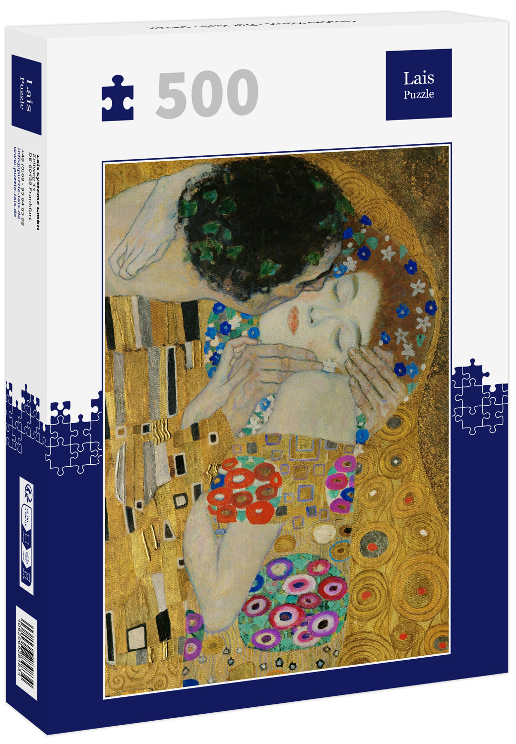 Lais – The Kiss (Detail), Gustav Klimt