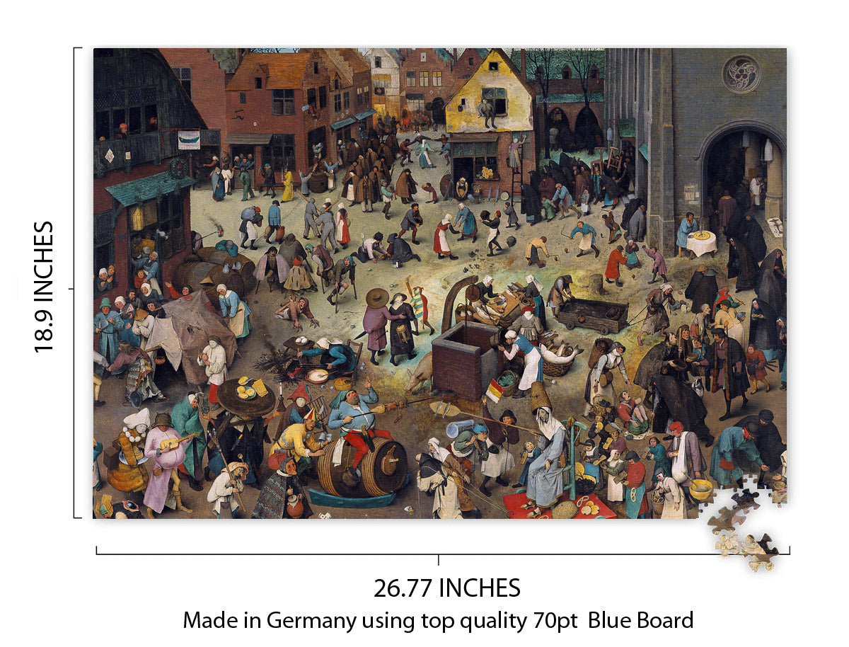Pieter Bruegel – The Fight Between Carnival and Lent