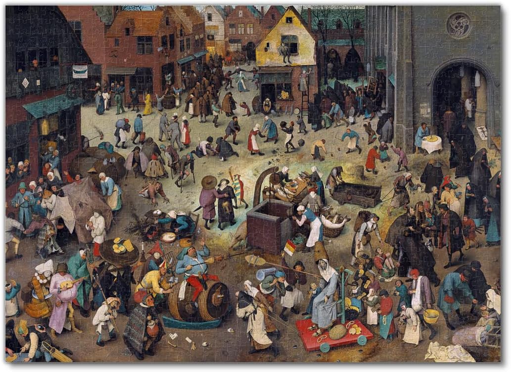 Pieter Bruegel – The Fight Between Carnival and Lent
