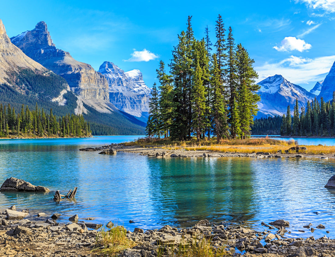 ImagiCan Jigsaw Puzzle Spirit Island in Maligne Lake, Jasper National Park, Alberta, Canada 1000 pieces