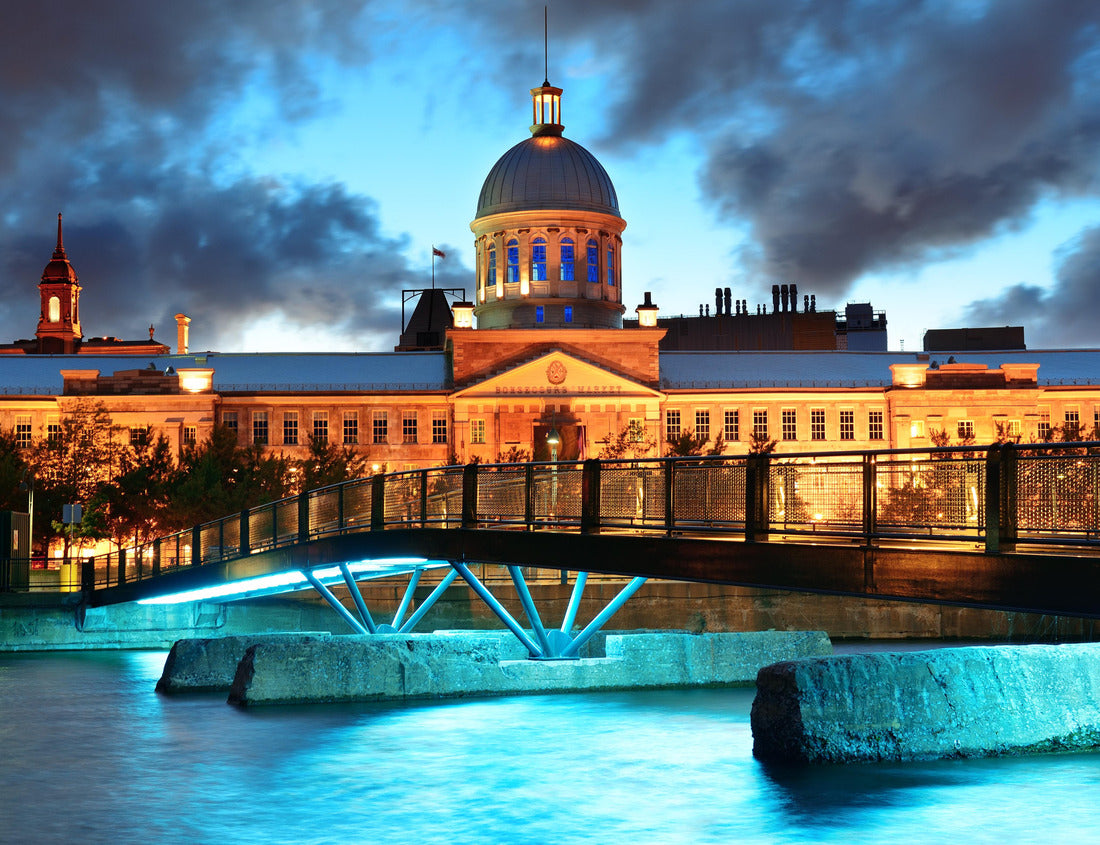 ImagiCan Jigsaw Puzzle The spectacular scenery of Emerald Lakes and Wapta Falls in Yoho National Park 1000 pieces