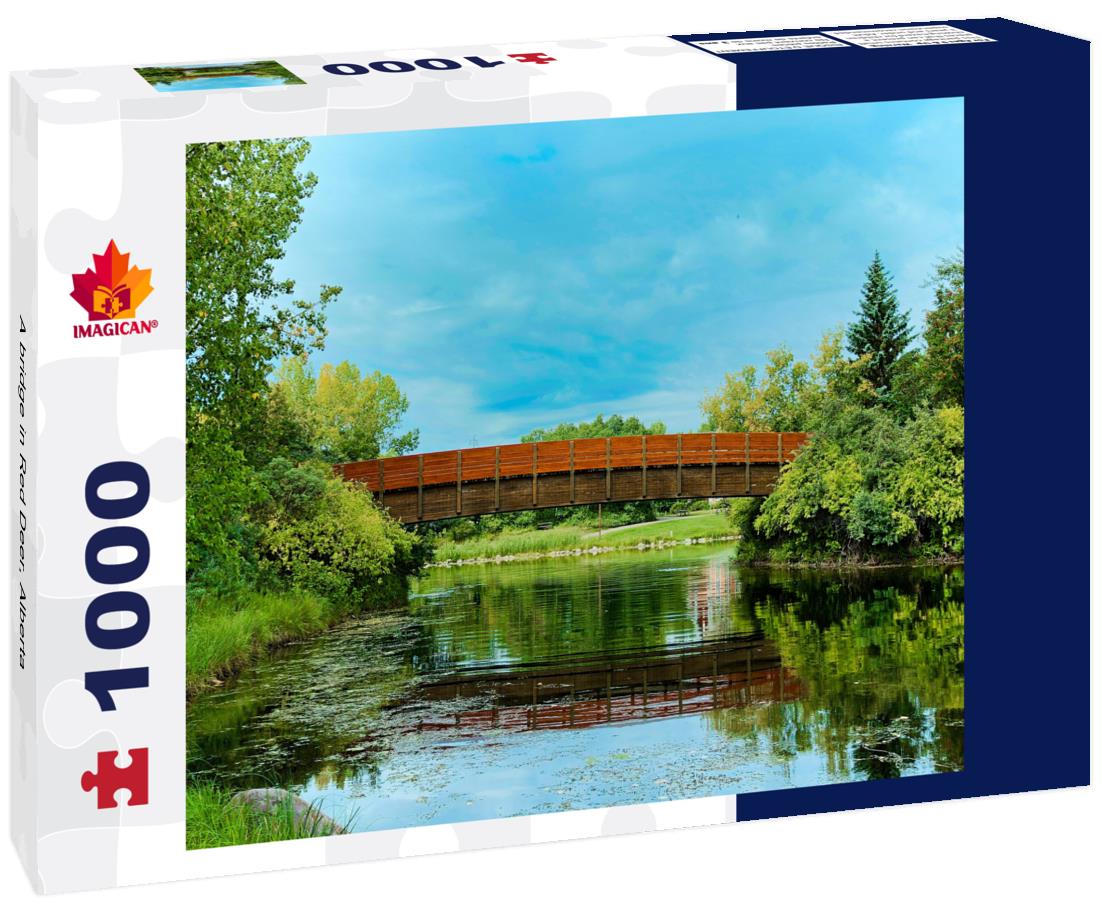 A bridge in Red Deer, Alberta 1000pc Puzzle
