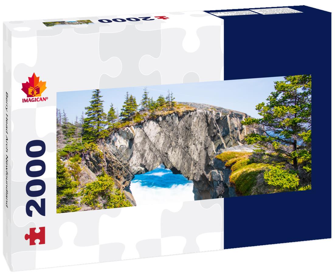 Berry Head Arch Newfoundland 2000pc Panoramic Puzzle