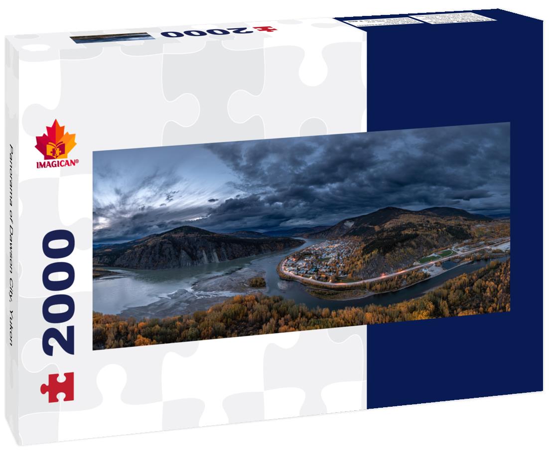Dawson City Yukon 2000pc Panoramic Puzzle