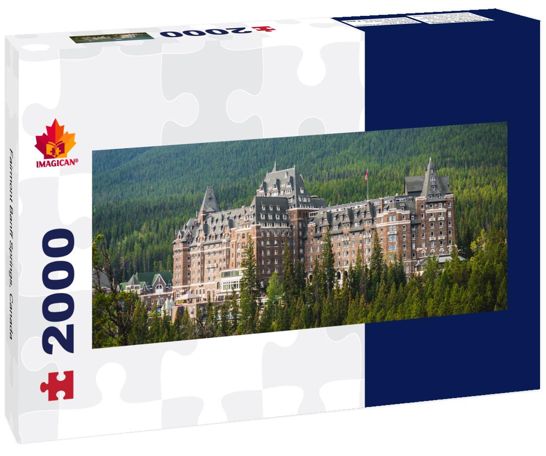 Fairmont Banff Springs, Canada 2000pc Panoramic Puzzle